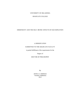 Doctoral Dissertation Template