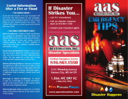 Disater happens brochure.indd