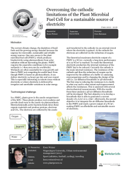 Overcoming the cathodic limitations of the Plant Microbial