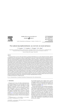 Free radical macrophotoinitiators: an overview on recent