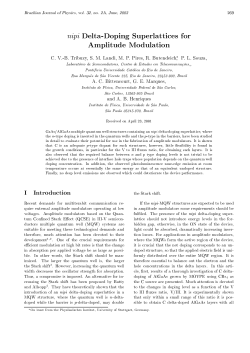 nipi Delta-Doping Superlattices for Amplitude Modulation