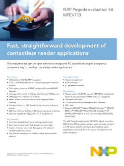 Fast, straightforward development of contactless reader