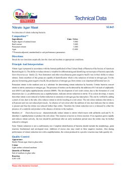 Nitrate Agar Slant - HiMedia Laboratories