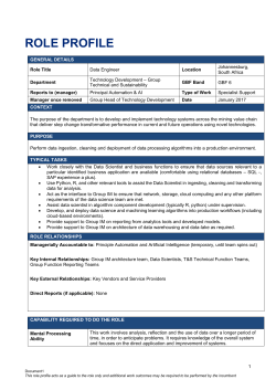 role profile