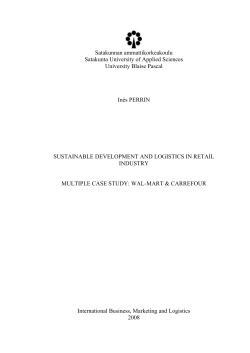 Satakunnan ammattikorkeakoulu Satakunta University of