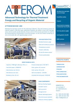 Advanced Technology for Thermal Treatment Energy