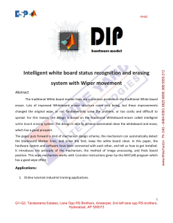 IPH05 Intelligent white board status recognition and erasing system