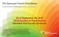 Slide 1 - Episcopal Church Foundation