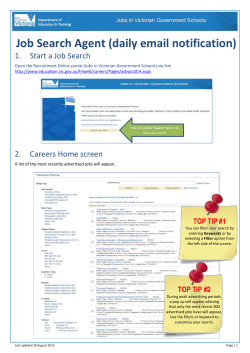 Job Search Agent (daily email notification)