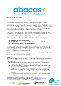 Child Protection Policy