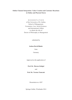 Online Channel Integration