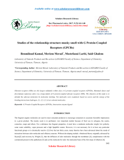 Studies of the relationship structure