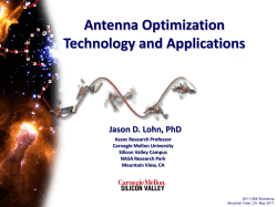 Antenna Optimization Technology and