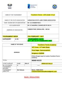 name of the tournament - Lawn Tennis Association