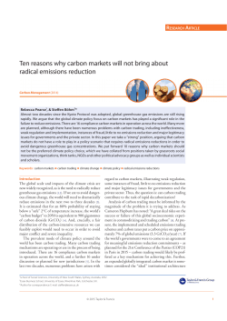 Enhanced Carbon sequestration for climate change mitigation and