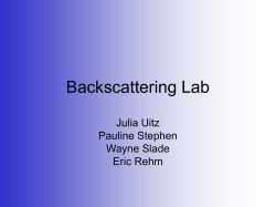 Measuring Backscattering with Wetlabs EcoVSF and AC-9