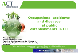 5. Occupational diseases in EU