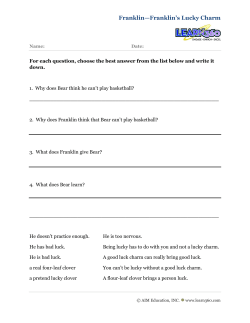 For each question, choose the best answer from the list below and