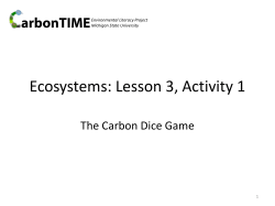 PPT to follow up Carbon Game