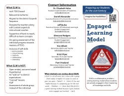 Engaged Learning Model