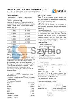 instruction of carbon dioxide (co2) - Wuhan Life Origin Biotech Joint