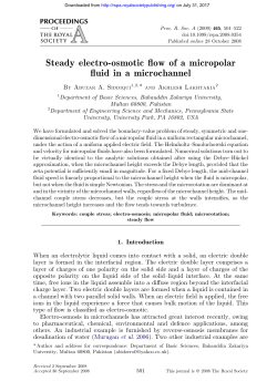 Steady electro-osmotic flow of a micropolar fluid in a microchannel