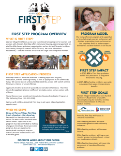 first step 1-pager.cdr