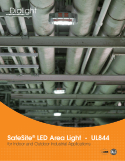 SafeSite&reg; LED Area Light