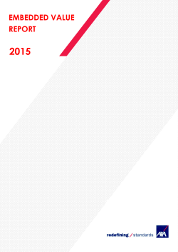 embedded value report