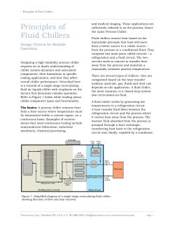 Principles of Fluid Chillers - Thermonics