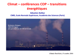 (Paris) Climat