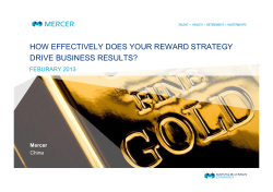 how effectively does your reward strategy drive business results?
