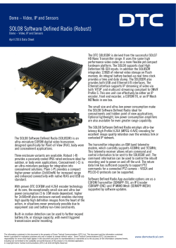 SOLO8 Software Defined Radio (Robust)