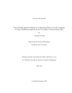Inter and Intra-Specific Differences in Medicinal Plant