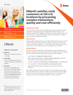 Dillard`s satisfies retail customers at 330 US