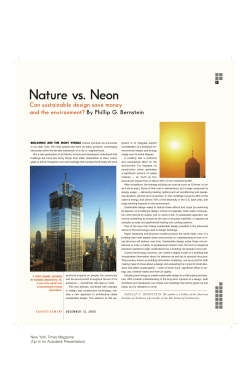 Nature vs. Neon - Synergis Technologies