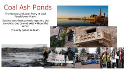 Coal Ash Ponds