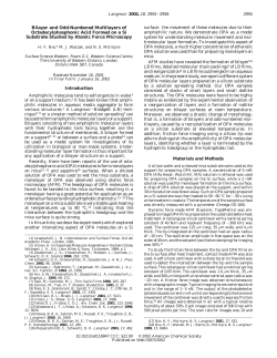Bilayer and Odd-Numbered Multilayers of Octadecylphosphonic