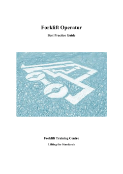 Forklift Operator