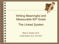 KITS IEP Powerpoint