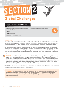 Great Game of Power