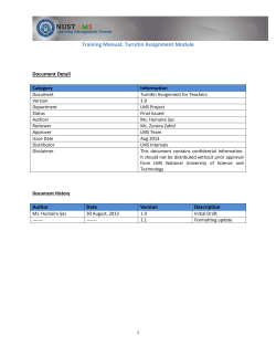 DOC - LMS NUST Portal