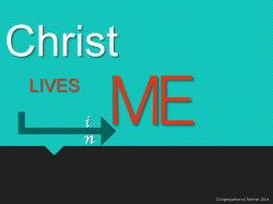 Jesus lived with true purpose