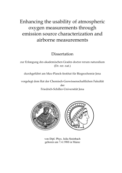 Enhancing the usability of atmospheric oxygen measurements