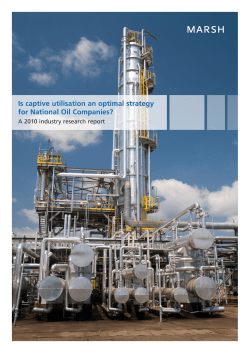 Is captive utilisation an optimal strategy for National Oil Companies?