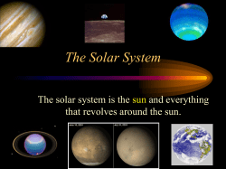 The Solar System
