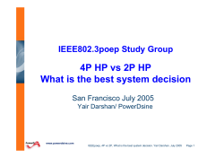 4P HP vs 2P HP What is the best system decision
