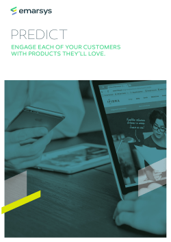 predict - Emarsys