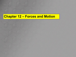 Newton`s Laws of Motion