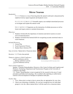 Mirror Neurons